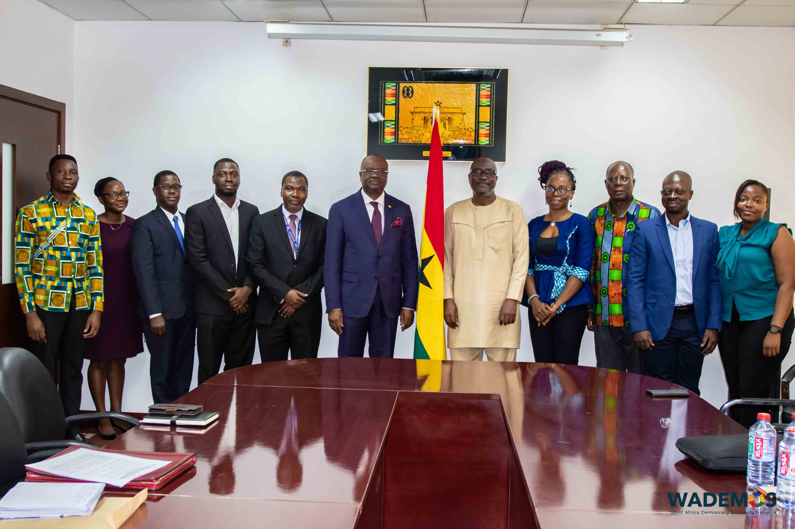 WADEMOS pays a courtesy call to Ghana's Foreign Affairs Minister 