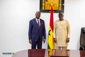 WADEMOS pays a courtesy call to Ghana's Foreign Affairs Minister