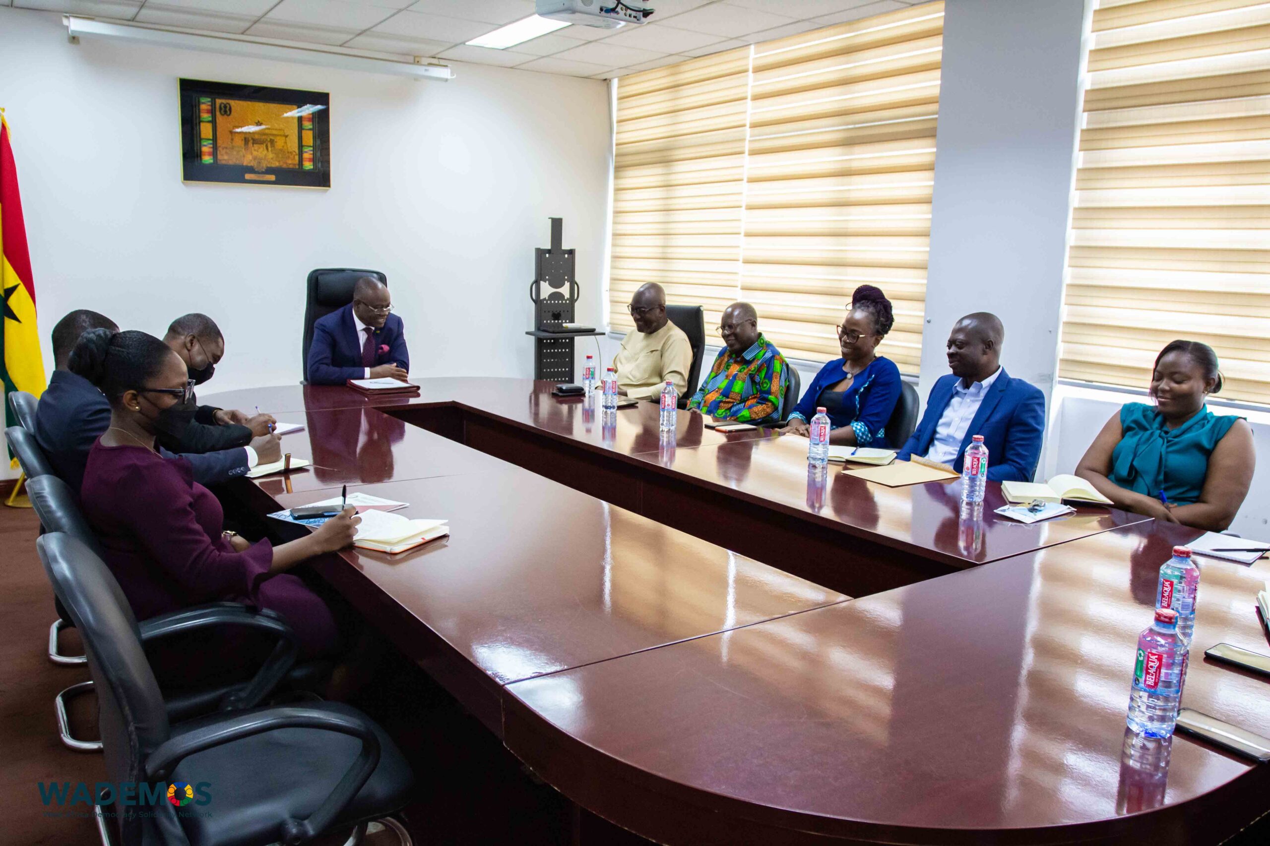 WADEMOS pays a courtesy call to Ghana's Foreign Affairs Minister 