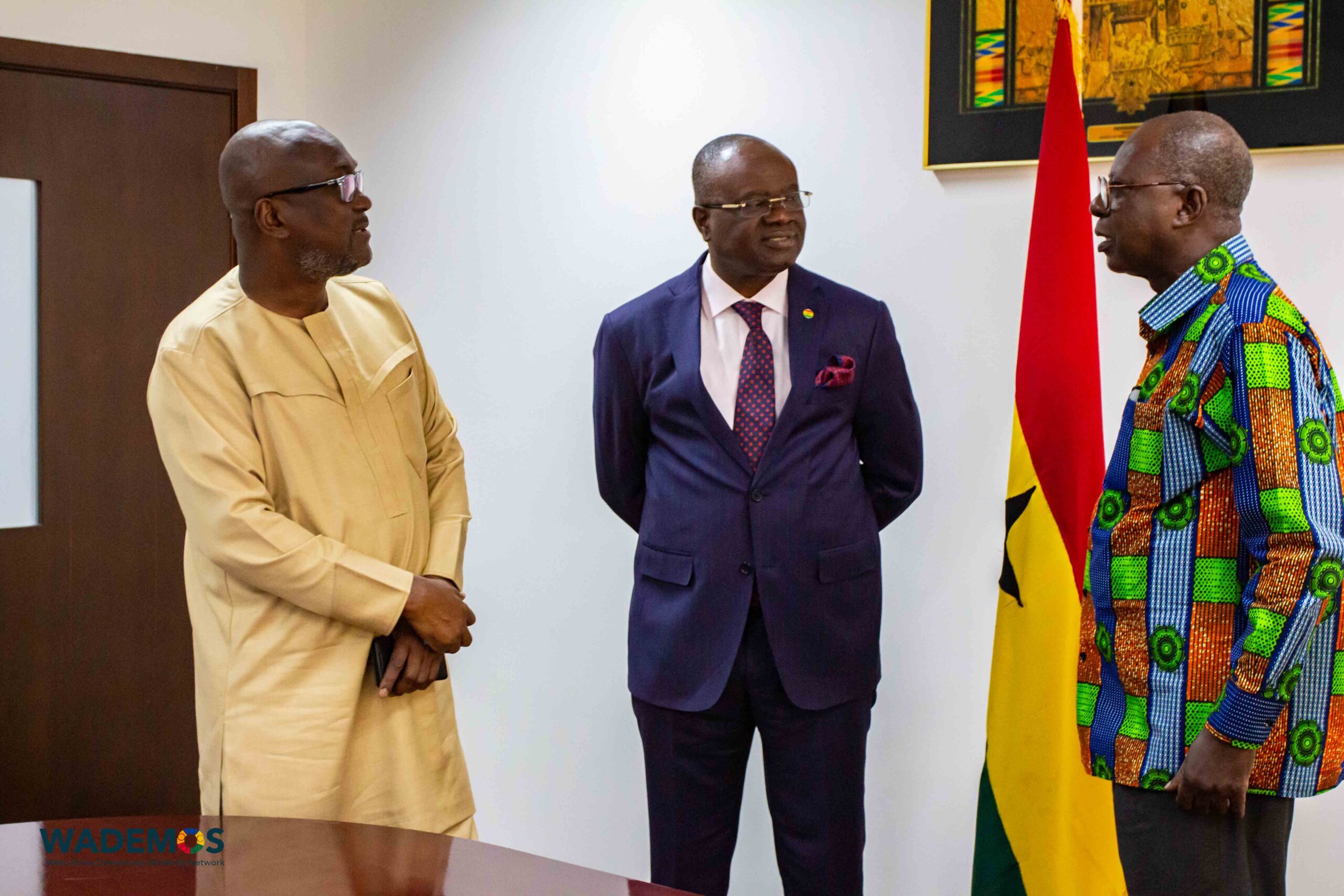 WADEMOS pays a courtesy call to Ghana's Foreign Affairs Minister 